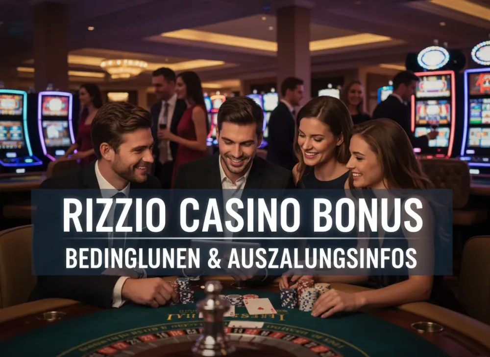 Rizzio casino bonus Bedingungen und Auszahlungsinfos erklärt